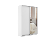 Шкафы-купе 2-х дверные, Шкаф-купе Экспресс Медиум дуо 2400 x 1200 x 450