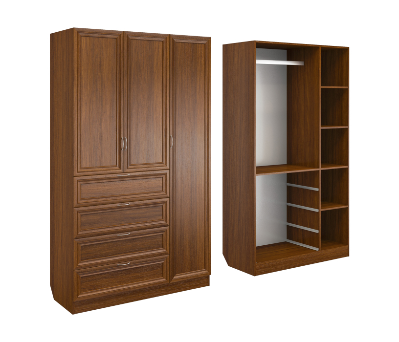 Шкафы распашные, Шкаф ШК-3/2