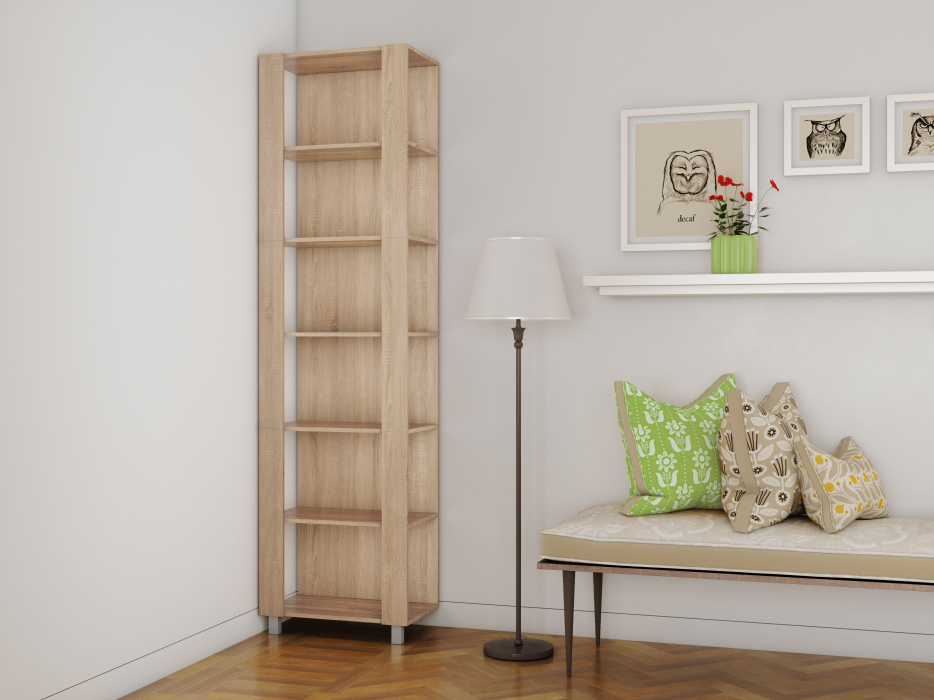 Открытые, Стеллаж модульный Универсальный 35х51х230