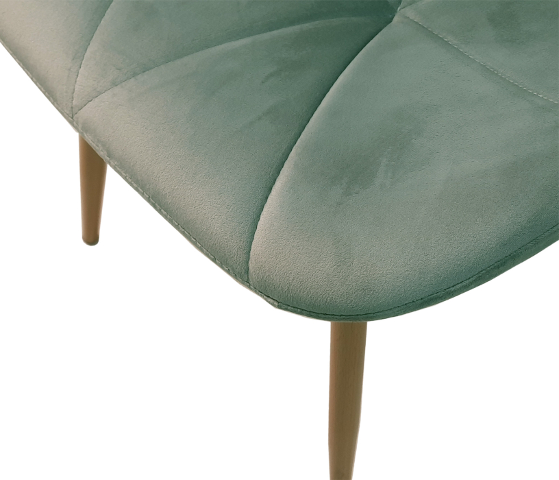 Стулья, Стул Marcel металл под дерево/ткань (BOX-4)