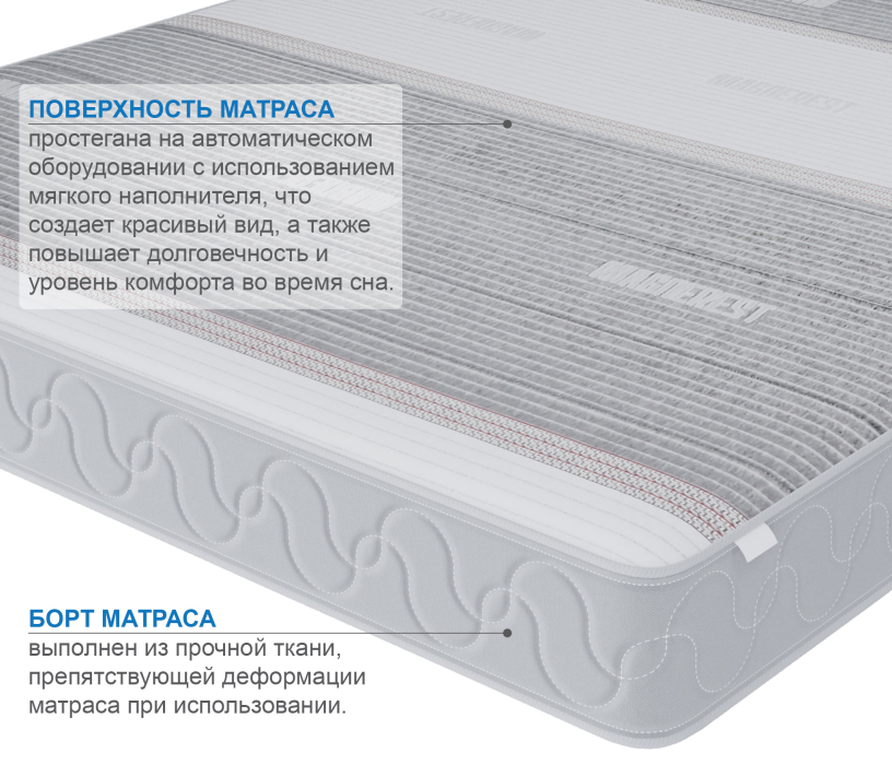 1400 x 2000, Матрас Премиум-Ориент в чехле Magnetic в скрутке 1400х2000