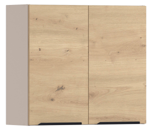 Лофт шкаф навесной 2 дв 80х72 см