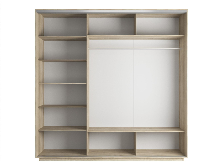 Шкафы-купе 3-х дверные, Шкаф-купе Экспресс 3-х дверный Фотопечать Калейдоскоп Стекла 240х60х220