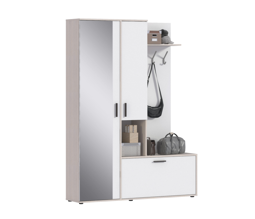 Прихожие, Прихожая Саша СБ-2739 Авиньон/Белый