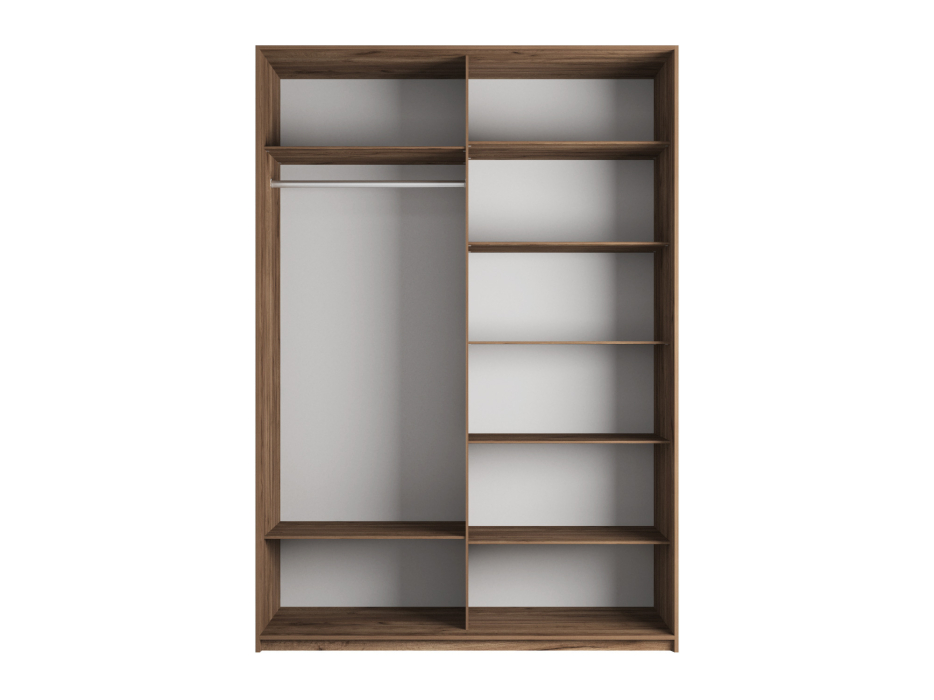 Шкафы-купе 2-х дверные, Шкаф-купе Прайм 2-х дверный Фотопечать Калейдоскоп Стекла/Доводчики 140х57х230