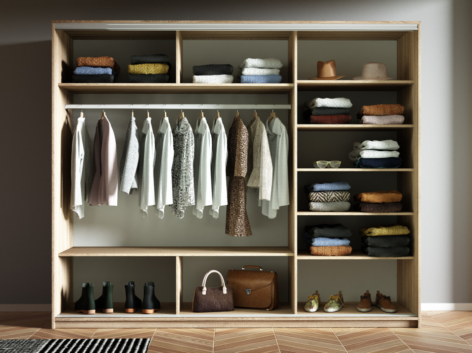 Шкафы-купе 3-х дверные, Шкаф-купе Прайм 3-х дверный Стекла пудра/ДСП/Доводчики 210х57х230