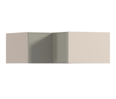 Квадро, Квадро шкаф навесной угловой 2 дв 90х36 см