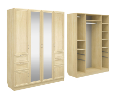 Шкафы распашные, Шкаф ШК-4/4