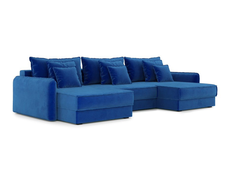 Диваны угловые в гостиную, Диван П-образный Кросби М102