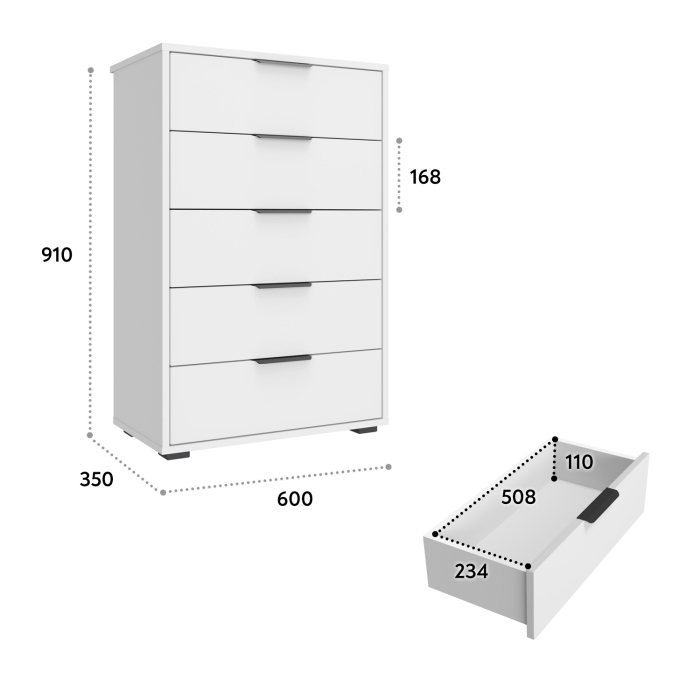 Комоды, Комод Оптима ОП-05