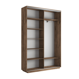 Шкаф-купе Экспресс 2-х дверный Фотопечать Квадрат Стекла 140х45х220