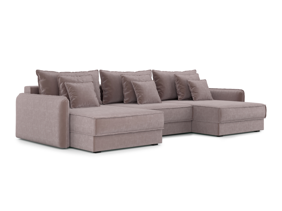 Диваны угловые в гостиную, Диван П-образный Кросби М102