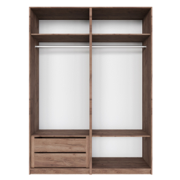 Шкаф распашной Е1 Локер 162х52.5х220 см, с модулем