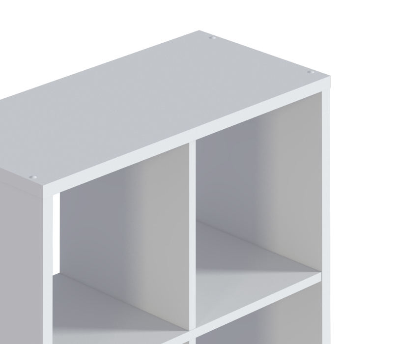 Стеллажи, Стеллаж Кито СБ-3241 Белый