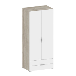 Шкаф Анима ШК-3005, дуб серый, белый