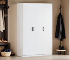 Для одежды, Шкаф трехдверный Макс 1500 мм, вариант №1 (ЛДСП)