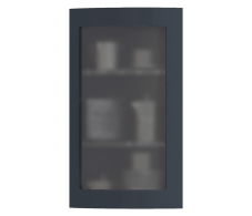 Фасады, Эстель фасад для шкафа навесного со стеклом 42х71 см