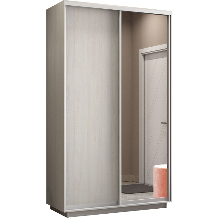 Шкафы-купе, Шкаф-купе Экспресс Медиум дуо 2200 x 1400 x 600