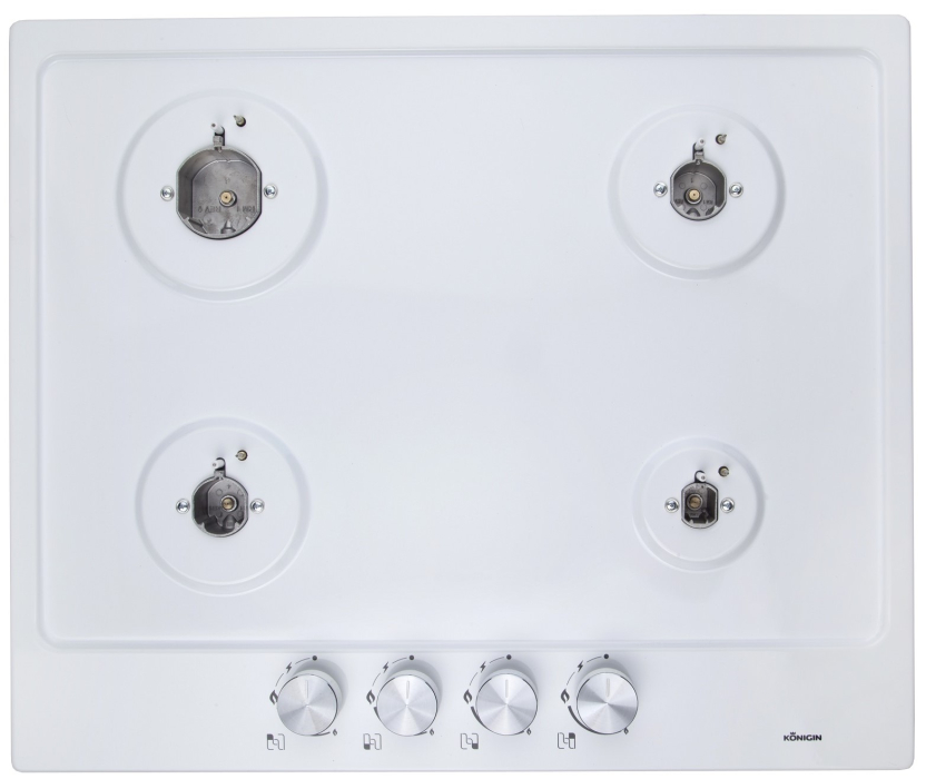 Встраиваемые варочные панели, Газовая варочная панель Konigin Spark 604 WH