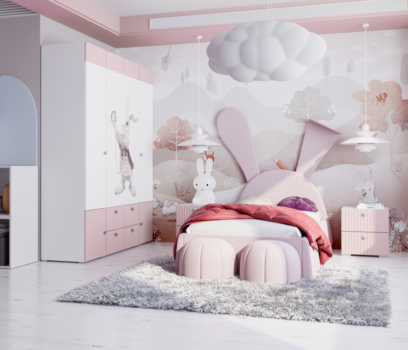 Алиса (Белый/Розовый)