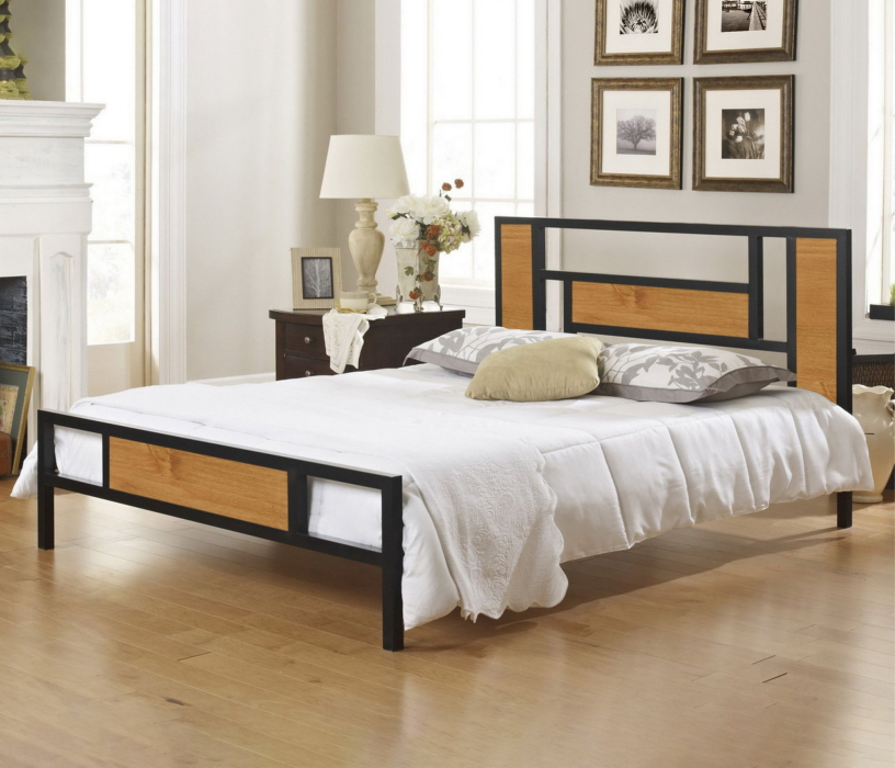 Кровати более 180 см, Кровать в стиле лофт Бристоль 1.8