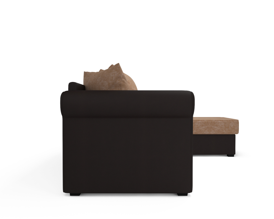 Диваны угловые в гостиную, Угловой диван Стивен, микровелюр и экокожа