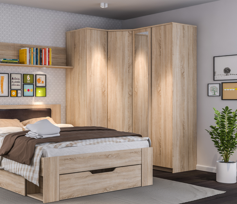 В гостиную, Шкаф 1-о дверный Веста СБ-2261