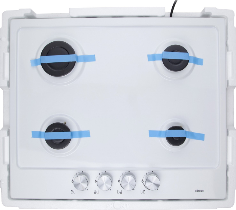 Встраиваемые варочные панели, Газовая варочная панель Konigin Spark 604 WH