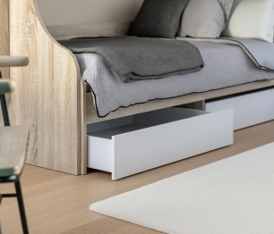 Кровать Мамбо СБ-2372.Н с матрасом Сити - Бормио 900*2000