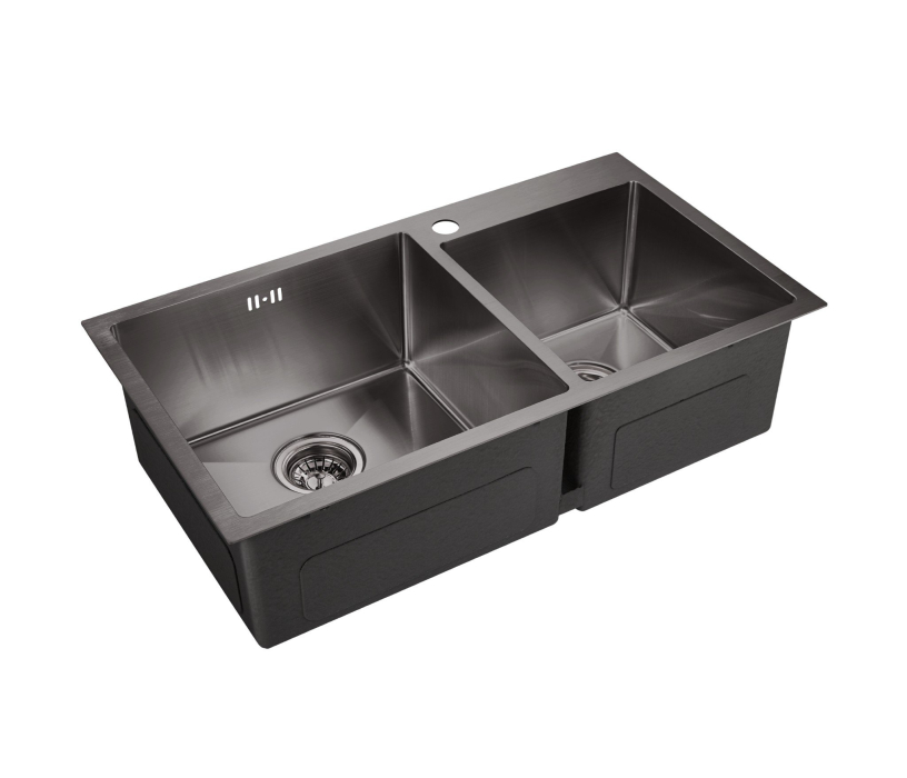 Кухонные мойки, Мойка универсального монтажа EMB-210 PVD Nano