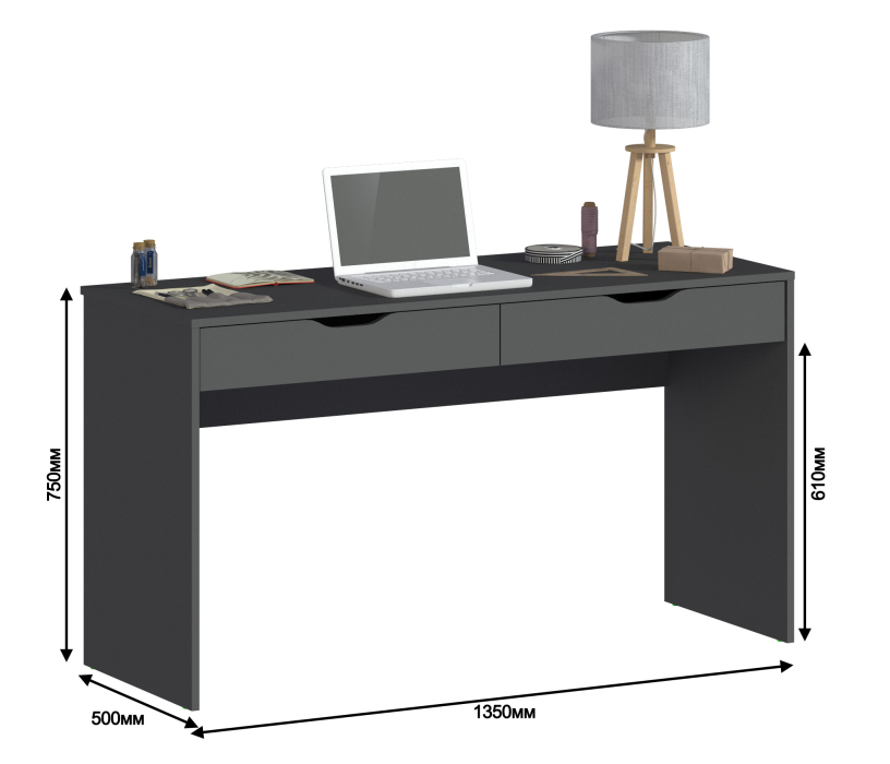 Прямые компьютерные столы, Стол Бруклин СБ-3335
