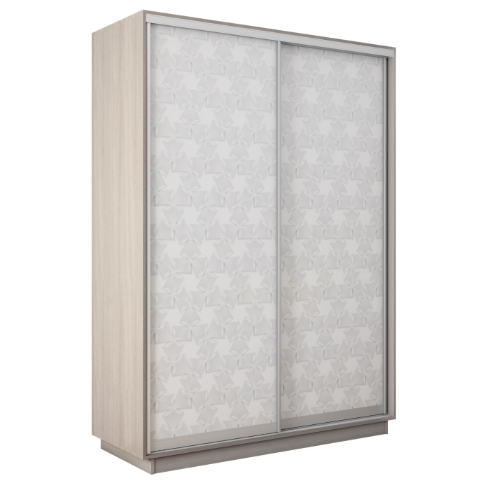 Шкафы-купе 2-х дверные, Шкаф-купе Экспресс 2-х дверный Фотопечать Калейдоскоп Стекла 120х45х240