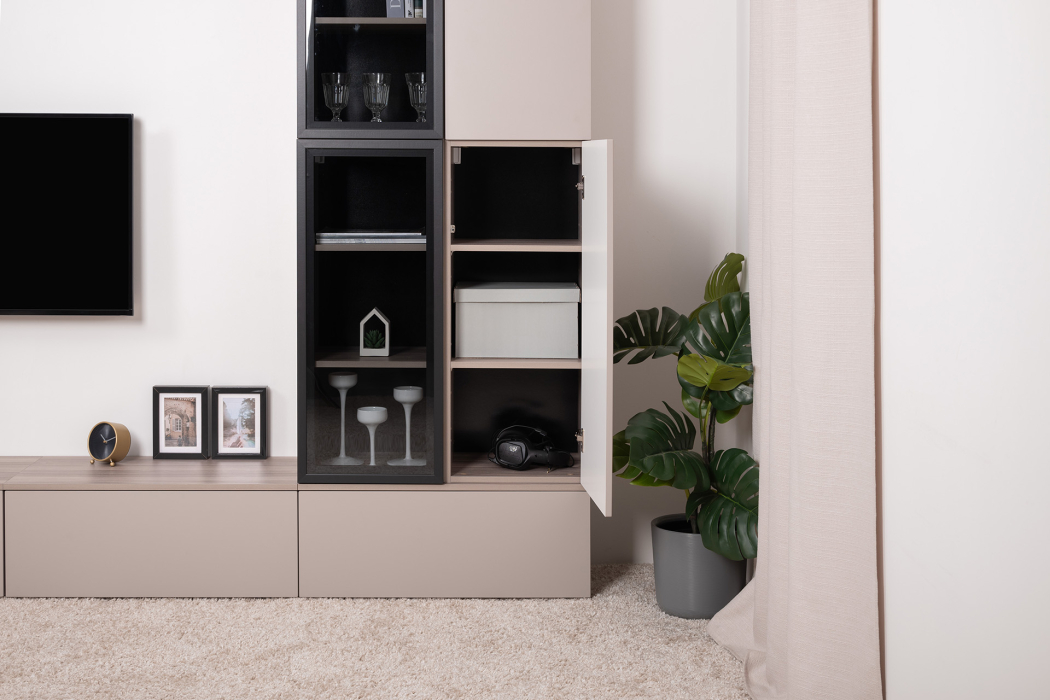 Настенные полки, Шкаф навесной Роквуд 16.322.01