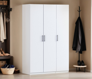 Шкаф трехдверный Макс 1500 мм, вариант №2 (ЛДСП)