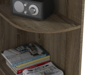 Стеллаж торцевой Илона (Прованс) СБ-2668