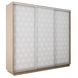 Шкаф-купе Экспресс 3-х дверный Фотопечать Калейдоскоп Стекла 210х45х240