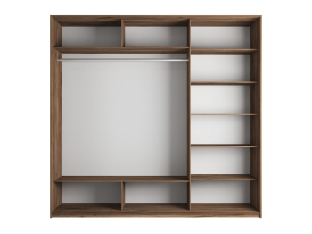 Шкаф-купе Прайм 3-х дверный Стекла черные/Доводчики 180х57х230