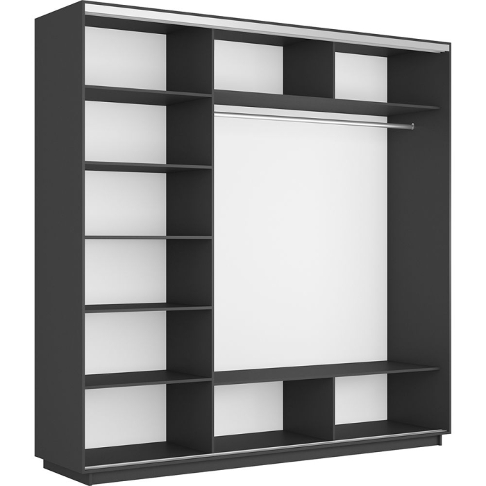 Шкафы-купе 3-х дверные, Шкаф-купе Экспресс 3-х дверный Фотопечать Шары Стекла 180х60х220