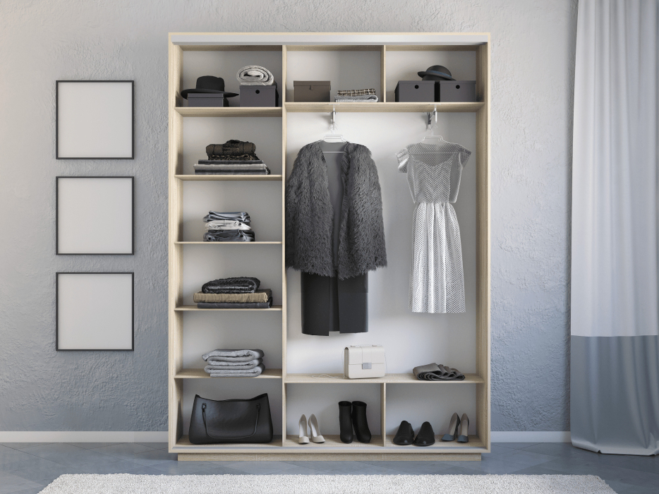 Шкафы-купе 3-х дверные, Шкаф-купе Экспресс 3-х дверный Фотопечать Квадрат Стекла 210х45х240