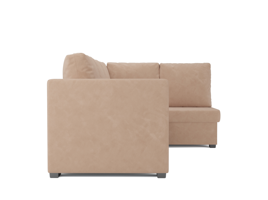 Диваны угловые в гостиную, Угловой диван Монако, велюр Luna