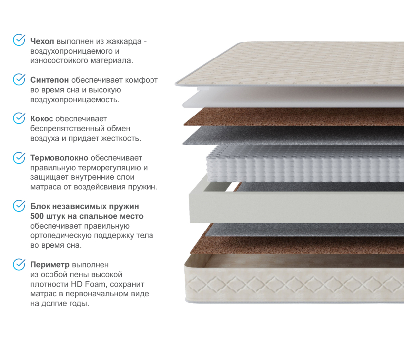 Другие размеры, Матрас Престиж-Монпелье 900*1900   