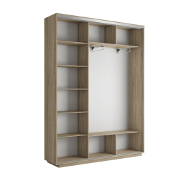 Шкаф-купе Экспресс 3-х дверный Фотопечать Калейдоскоп Стекла 240х45х240