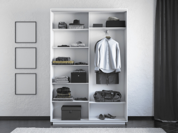 Шкаф-купе Экспресс 2-х дверный Фотопечать Калейдоскоп Стекла 120х45х220