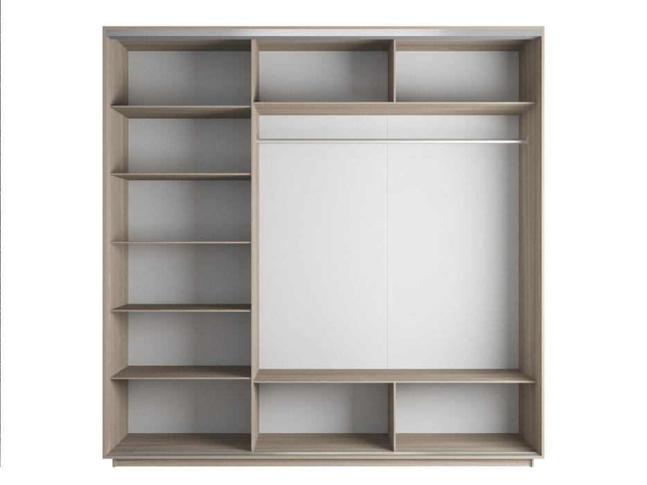 Шкафы-купе 3-х дверные, Шкаф-купе Экспресс 3-х дверный Фотопечать Шелк Стекла 210х60х220