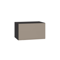 Шкафы распашные, Шкаф навесной Сидней 16.314.05, антрацит, веллюто капучино