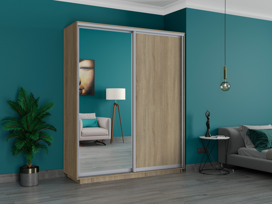 Шкафы-купе, Шкаф-купе Медиум Широкий, 180х45х220