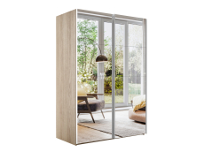 Шкафы-купе 2-х дверные, Шкаф-купе Эста Зеркало+Зеркало 180х66х240