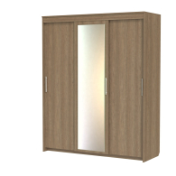 Шкафы-купе 3-х дверные, Шкаф-купе шк-21 с зеркалом