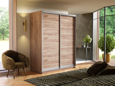 Шкафы-купе 2-х дверные, Шкаф-купе Экспресс 2х дверный ДСП 160х60х240