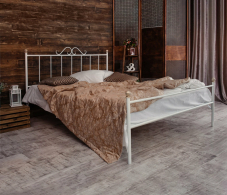 Кованые кровати, Кованая кровать Оливия 1.8 с одной спинкой